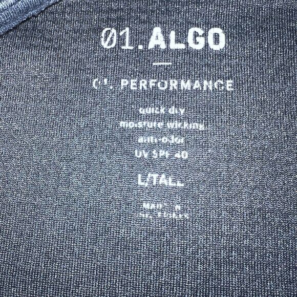 01.Algo Shirt Mens Large Tall‎ Thermal Base Layer - Picture 5 of 9